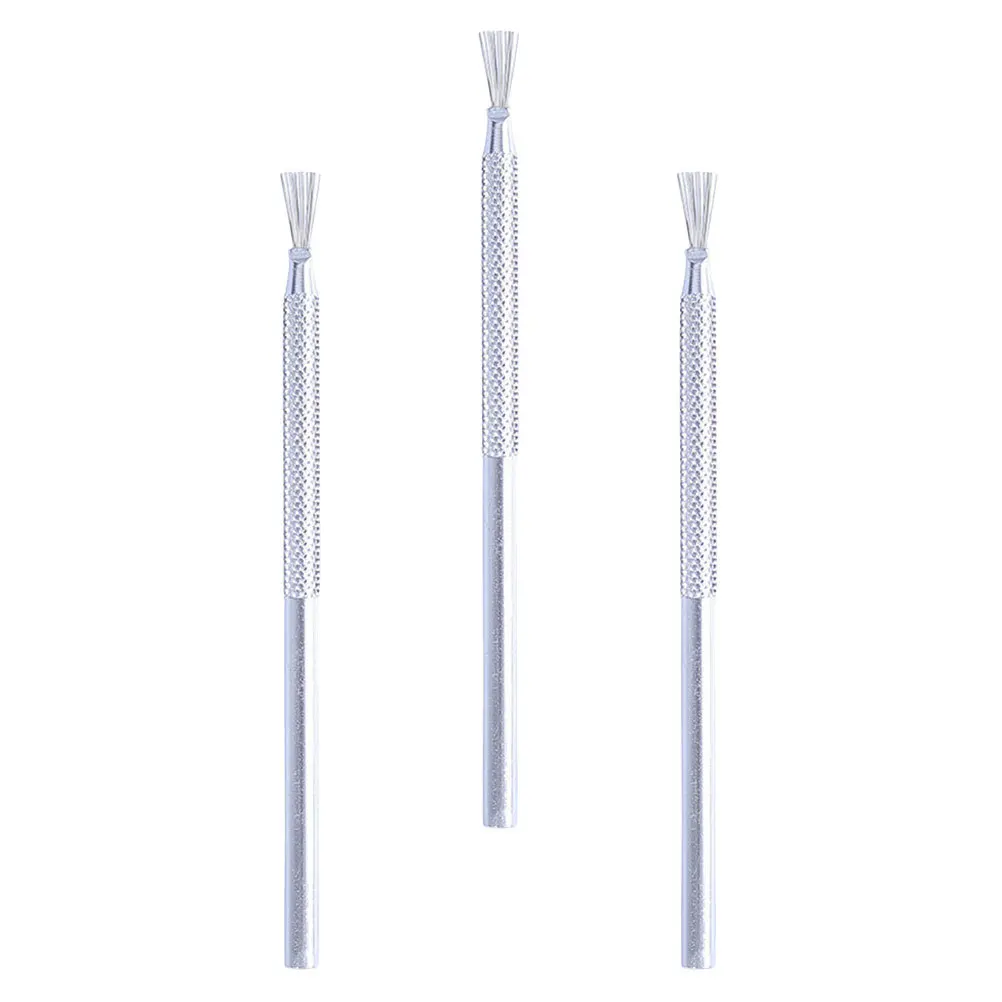 3 قطعة أداة فرشاة إبرة الصلب لصنع نسيج الطين النحت الفخار الفن الحرفية المشاريع Diy بها بنفسك النمذجة نحت مجموعة #2