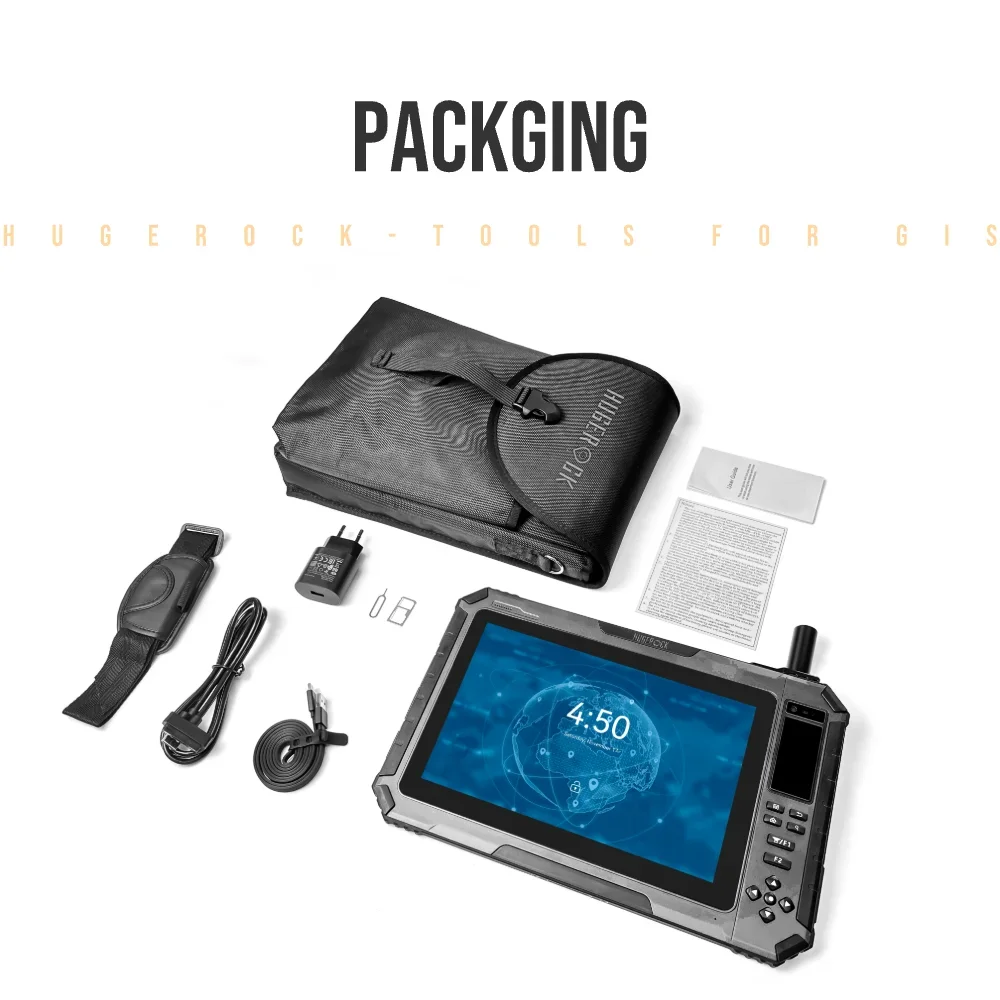 OEM T101GN 10,1 Polegadas Ip65 Robusto GPS Glonass Beidou Opcional Rtk Sistema de Posicionamento de Alta Precisão Veículo Pc Tablet Computador