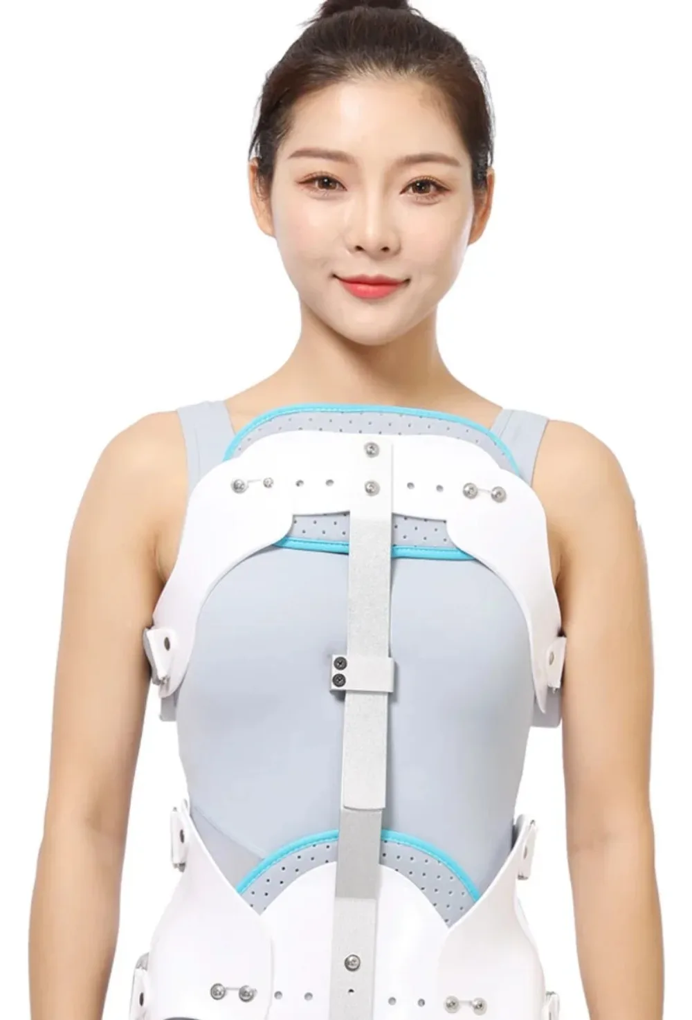 Adjustable Breathable Thoracic Spine Summer Style Thoracolumbar Spine Fixation Brace Compression Spinal Surgery Fixer Length