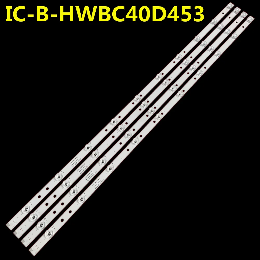10kit=40pcs LED bar For IC-B-HWBC40D453 Bush 40/233FDVD S4-Z5-V3-2 40/233F 40/233I V400H1J V400HJ6-PE1 40F21B-FHD 40F22B-FHD