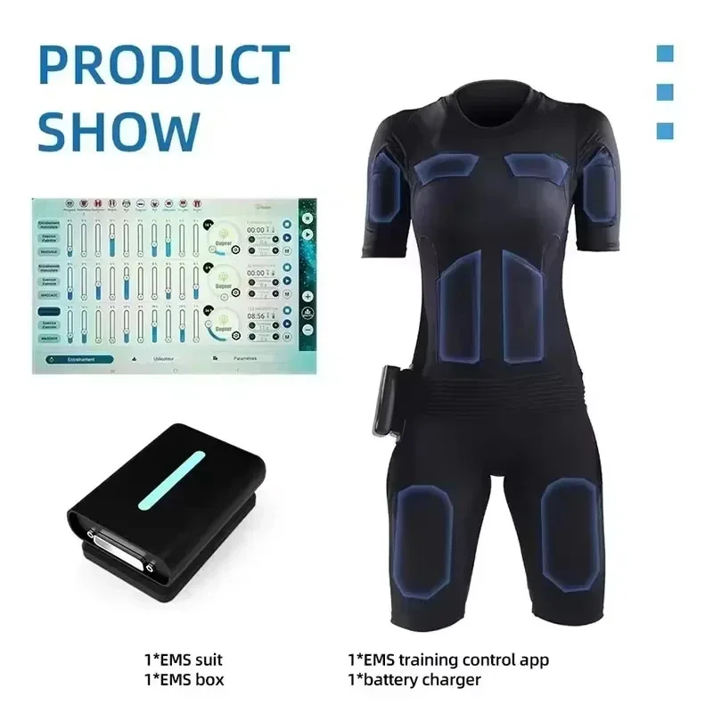Cable-Free  Electrical Muscle Stimulation Training Suit: Full-Body Muscle Activation with Unrestricted Movement