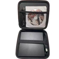 3.5 Inch SATA Hard Drive Accessories Case Bag for USB DVD player HDD Power USB Cable Power Bank Organizer Box EVA Travel Bag