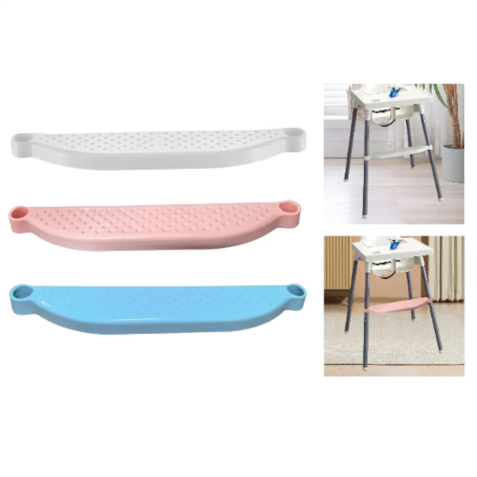 

High Chair Foot Rest Nonslip Accessories Comfortable Lightweight Professional