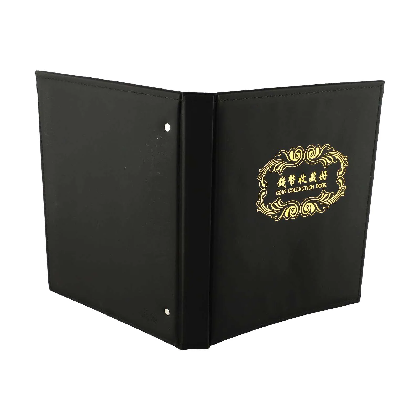 Collectible Case Coin Album Optimal Protection Plastic And Leather for versatile Organization 27x23cm Folder 27*23cm