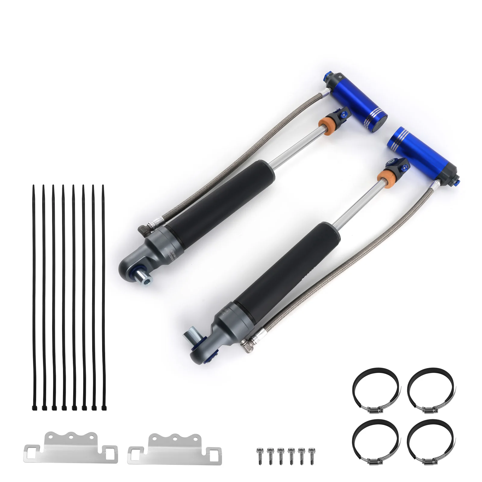 

Mono Tube Front Reservoir Shocks Absorbers 0-1.5" Lift For Jeep Wrangler JL 18+