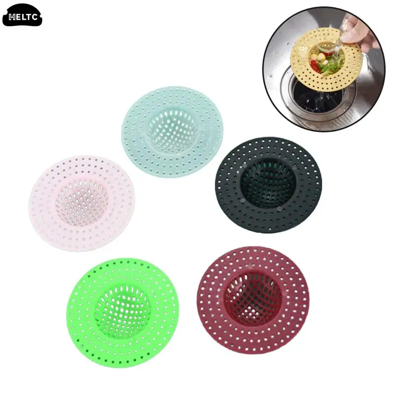 Kitchen Sink Filter Strainer Sewer Strainer Stopper Floor Drains Hair Catcher Waste Collector for Kitchen Bathroom Accessories