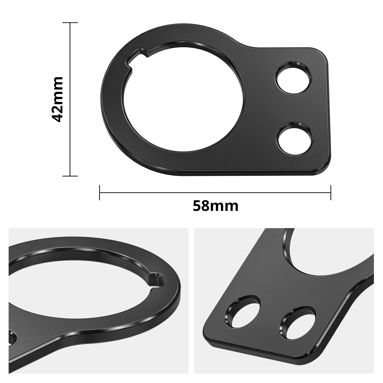 NICECNC For 2024 Suzuki DRZ400SM DR-Z400 SM DR-Z4SM 2005-2024 Motorcycle Ignition Key Switch Relocating Bracket Aluminum Part