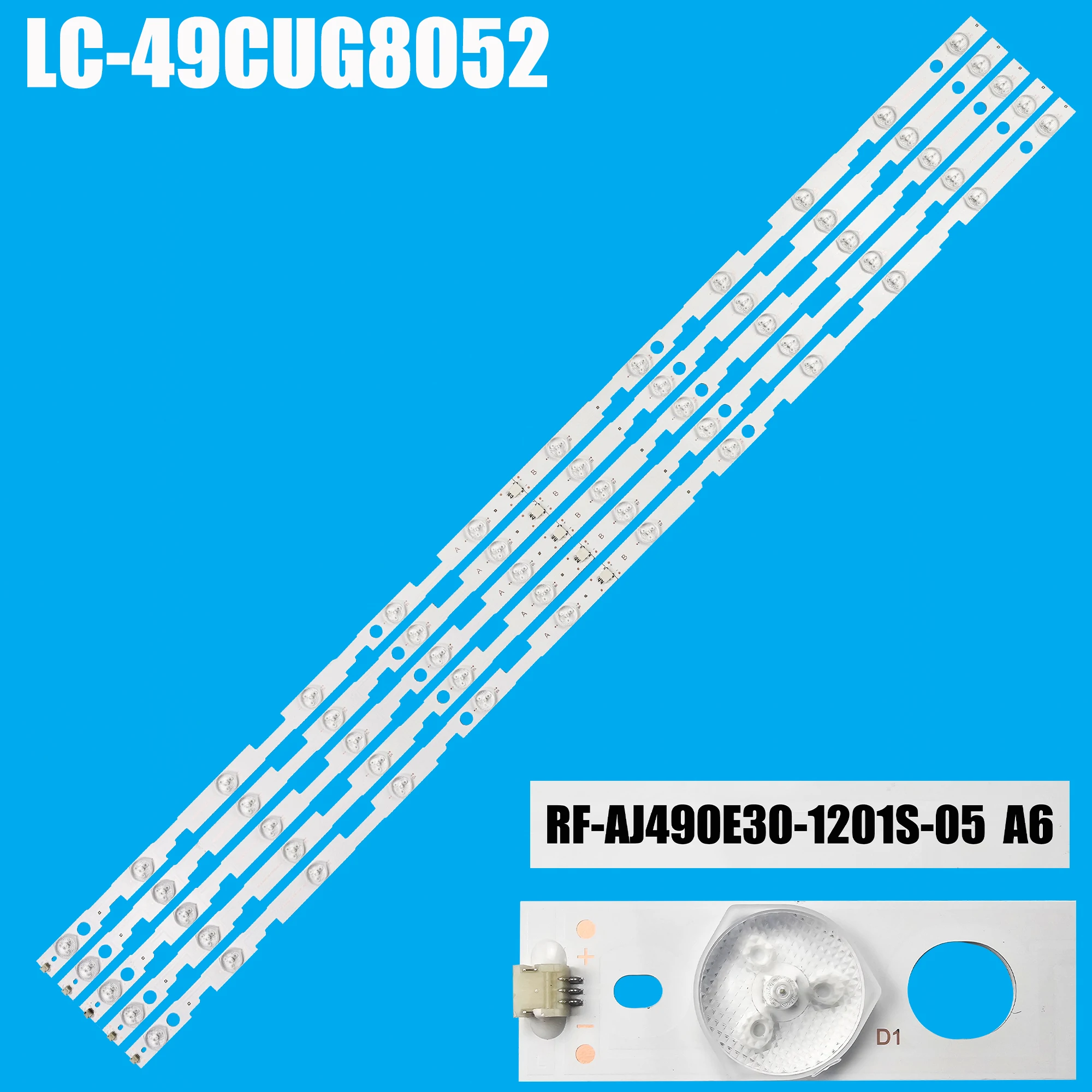 

Светодиодные ленты подсветки для LC-49UI8872 LC-49BL5EA LC-49CUG8052E LC-49UI7252E LC-49CUG8462KS LC-49CUF8472ES LC-49CUG8052K