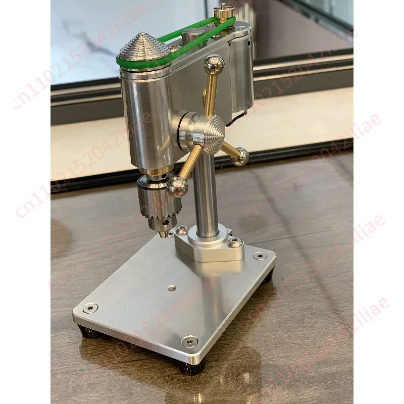 0.3-4mm/ mini drilling machine precision watch repair tool bench drill with speed adjustable power adapter mini bench drill