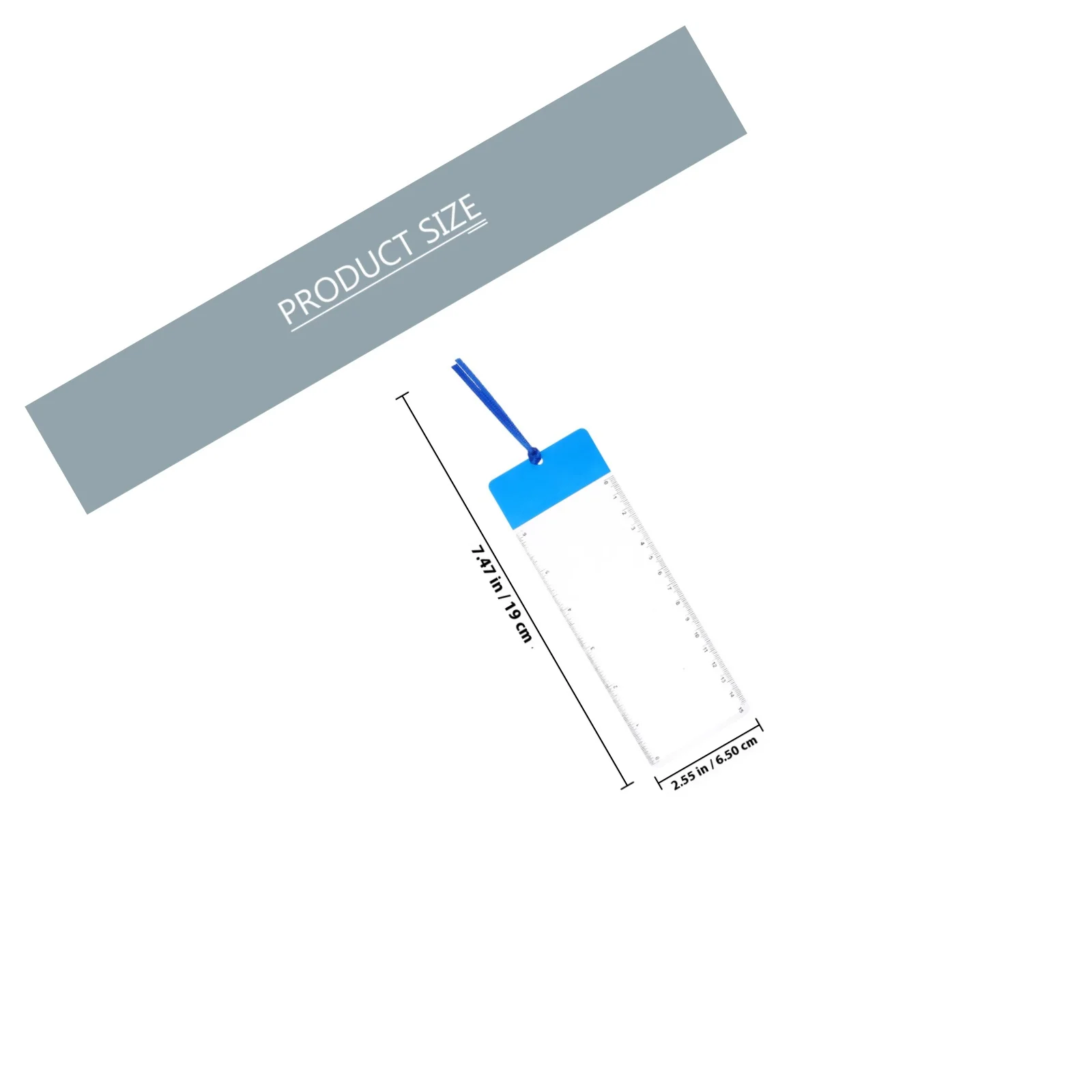 10Pcs PVC Bookmarks Clear Bookmark Sleeves for Teens Women Men Book Marking Decor Functional Ruler Design Reader Gift Idea