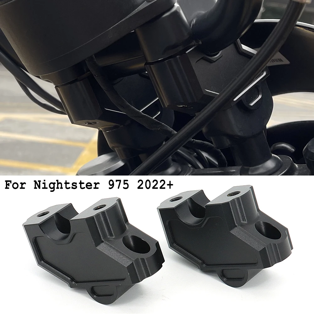 

2023 NEW Motorcycle Accessories Modified Parts With Elevated Handlebars FOR Harley Nightster 975 RH975 RH 975 2022 2023