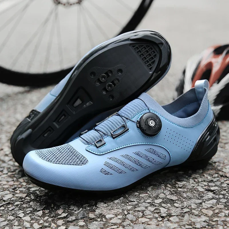Cycling Sneaker MTB Men Sport Road Bike Boots Flat Racing Speed Sneakers Trail Mountain Bicycle Footwear Spd Pedal Cycling Shoes
