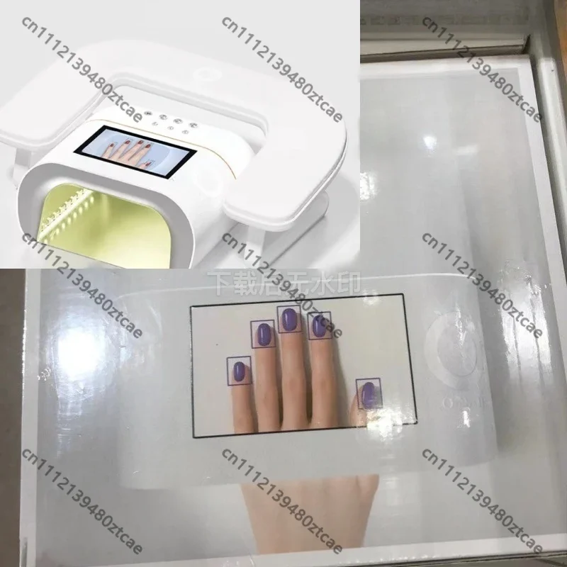 U-shaped Ergonomic Hand Pillow for AI Nail Lamp Manicure Hand Rest Cushion