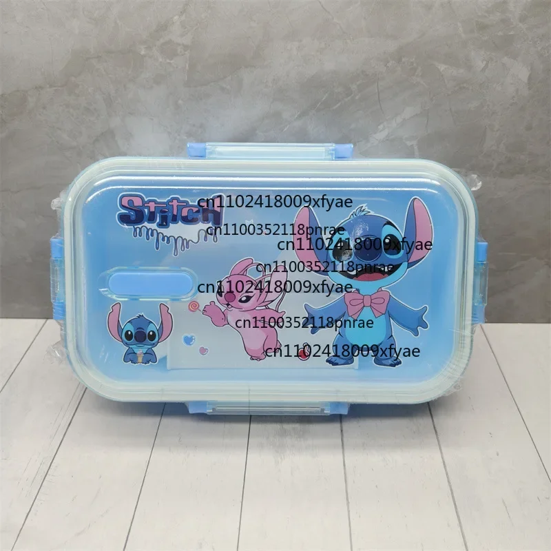 2025 Halloween Simpatico contenitore per il pranzo quadrato a 2 scomparti per bambini Studenti di grande capacità con contenitore Bento con cucitura a cucchiaio