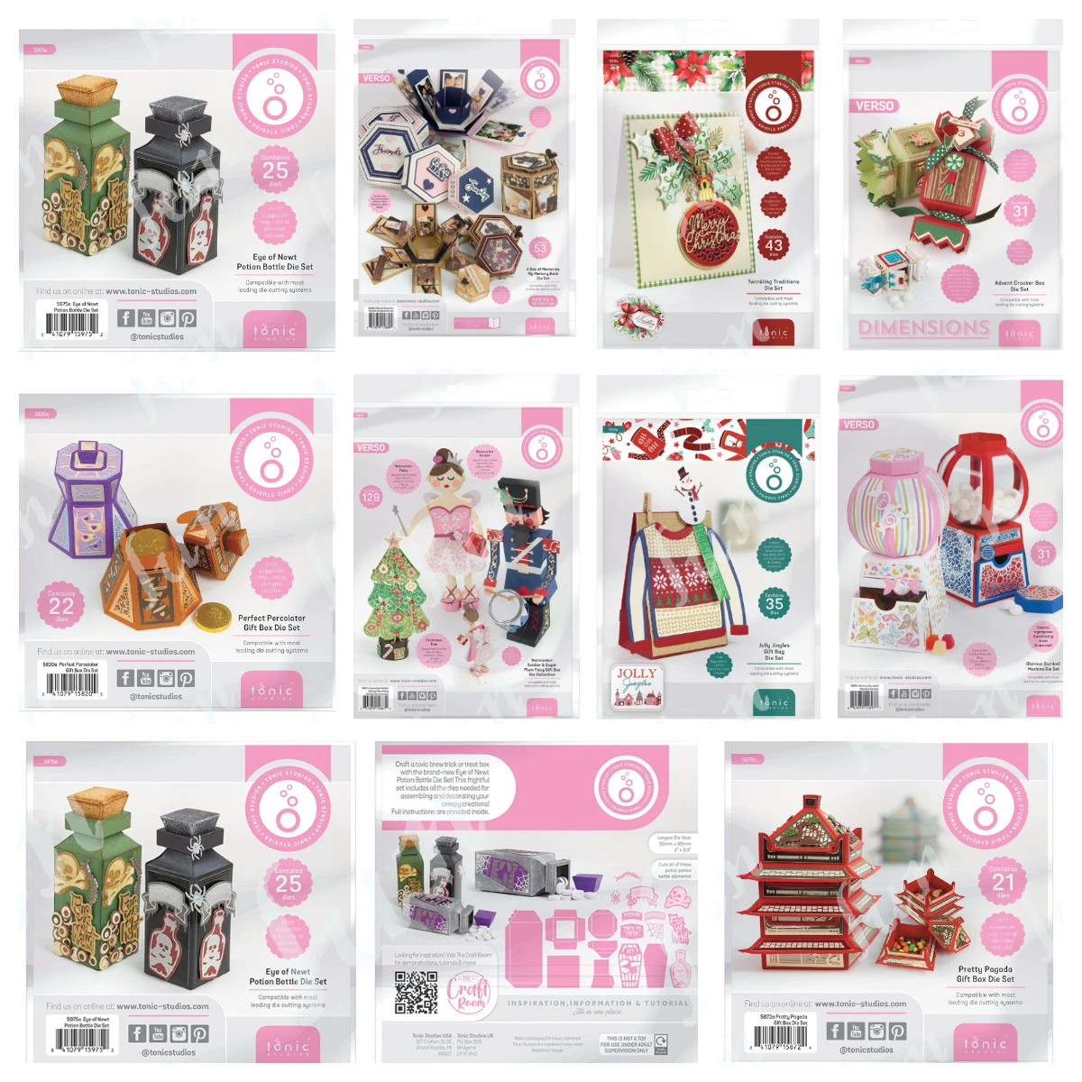 Halloween Christmas Joy Die Metal Cutting Dies Box Jolly Jingles Twinkling Traditions Cut DIY Scrapbooking Paper Craft Template