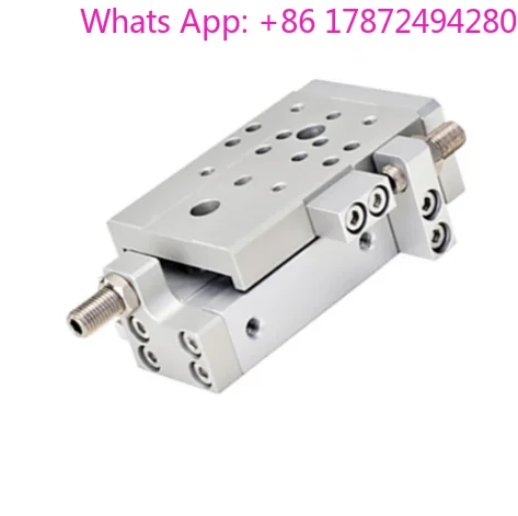 Double Guide Rail Pneumatic Air Cylinder  HLQ-12/16/20/25 Pneumatic Components Wholesale Price