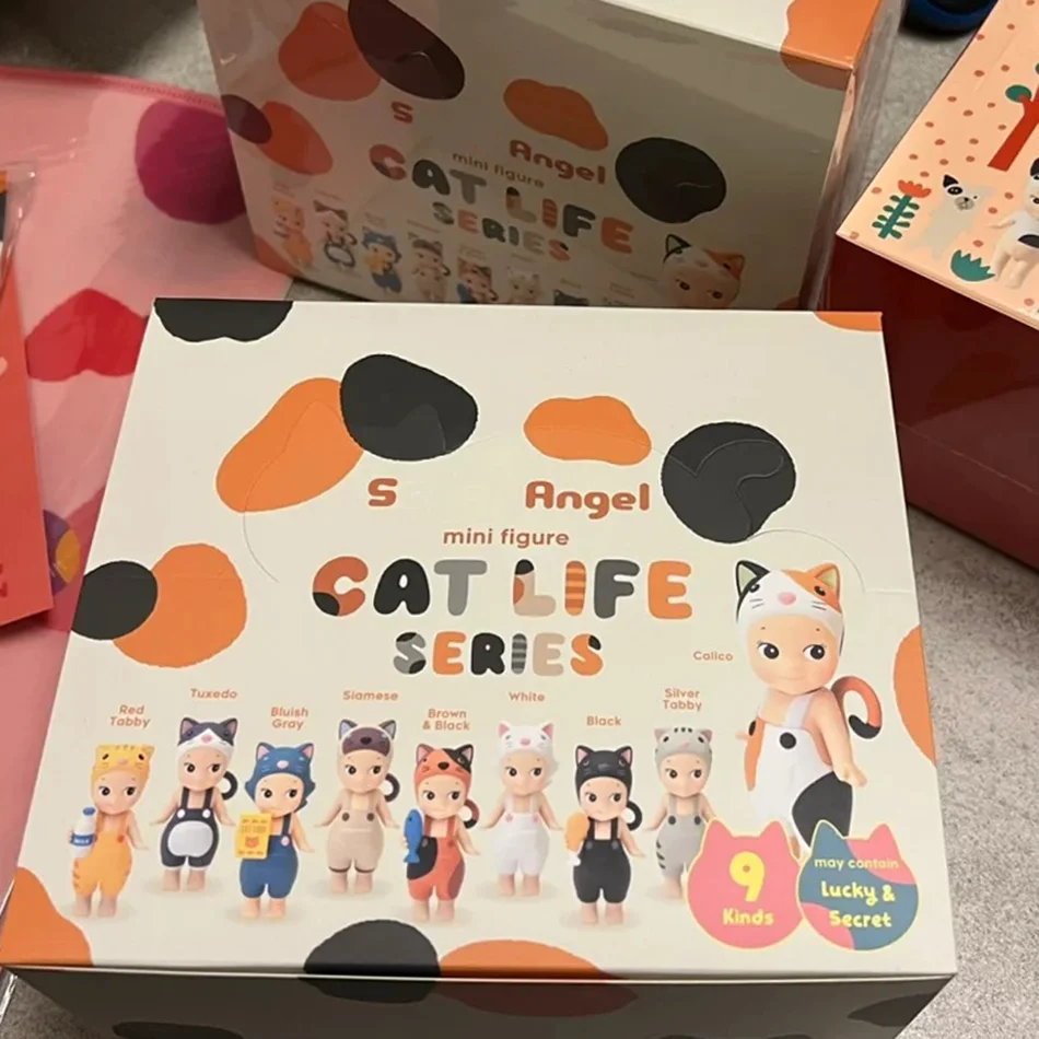 @ซันนี่แองเจิล ซีรีส์สัตว์ กล่องสุ่ม และ ซีรีส์ชีวิตแมว ตุ๊กตาตกแต่งรถยนต์ โทรศัพท์มือถือ ของเล่นเด็ก ของขวัญ