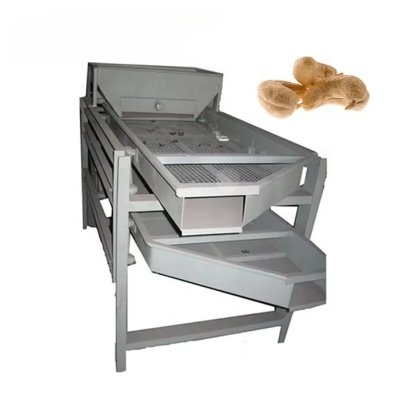Large Output Industrial Cashew Husk Vibration Screening Machine/Peanut Cashew Nut Kernel Shell Separator Separation Machine