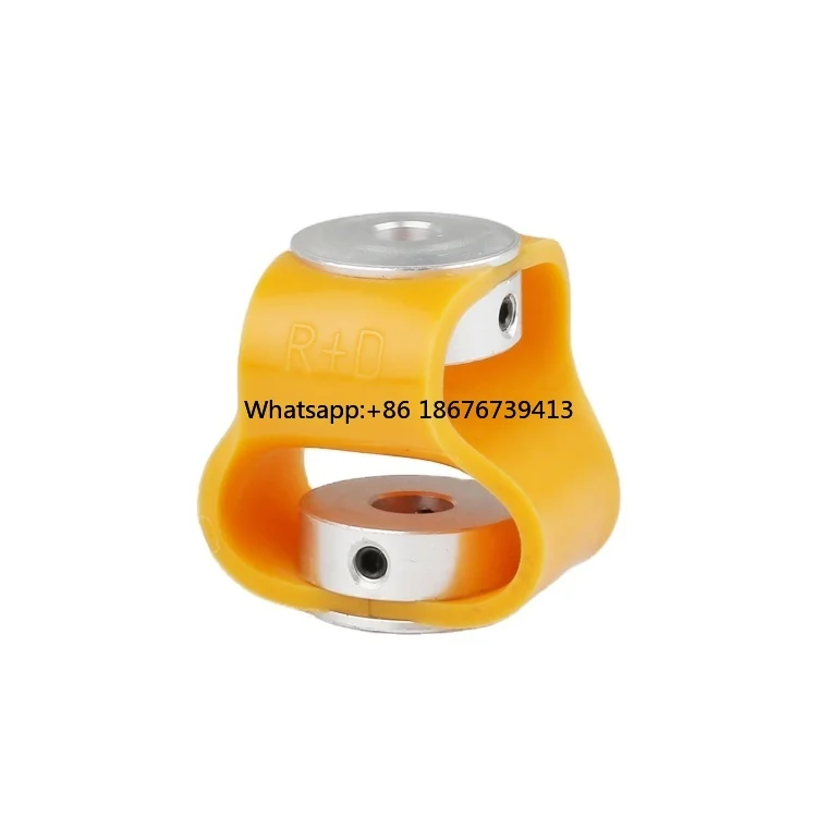 New RD6 Durable Precision Double Loop Coupling-CE ISO9001 Certified Compact Design Light Load Conditions CNC Machinery