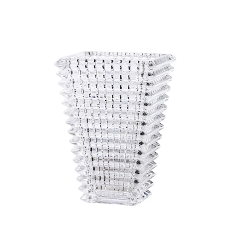 

Living room flower arrangement vase all handmade light luxury glass light luxury bright desktop decoration crystal ornament
