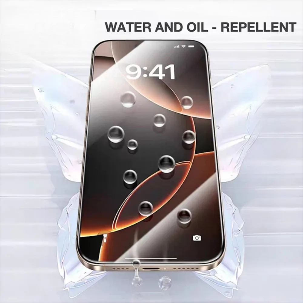 3 قطعة واقي شاشة مضاد للتجسس لهاتف آيفون 17 16 15 برو ماكس 14 13 12 برو 16 15 Plus 17 تركيب خالي من الغبار والزجاج المقسى #5