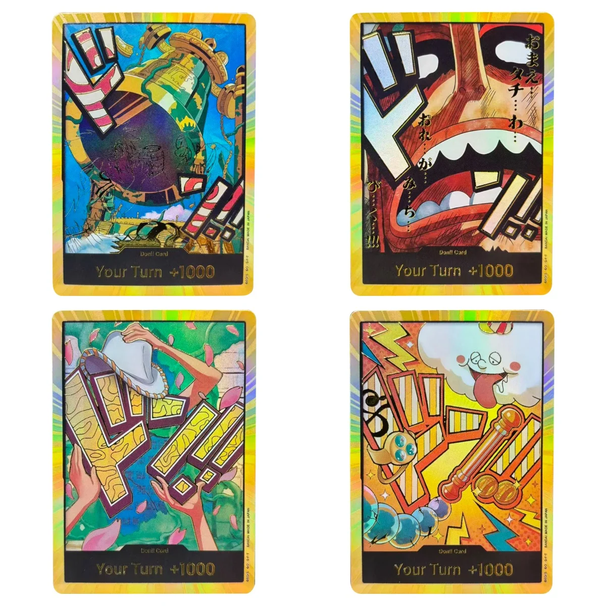 

ONE PIECE Collection Cards DON Card Monkey D. Luffy Roronoa Zoro EN DIY High Quality Self Made Game Anime Cards Gift Toy