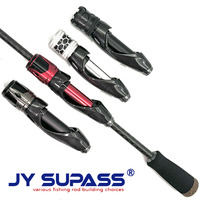 JY SUPASS BYS custom fishing rod reel seat Graphite High Quality Fishing Rod building  Repair Kit reel seat with handle