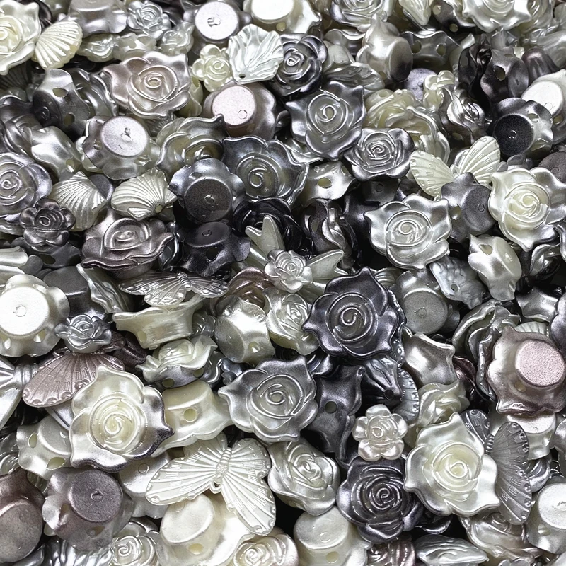 15 جرام أنماط خلط زهرة الخرز صنع المجوهرات النتائج قبعات إبرة سوار ذاتي الصنع قلادة أقراط الإكسسوار