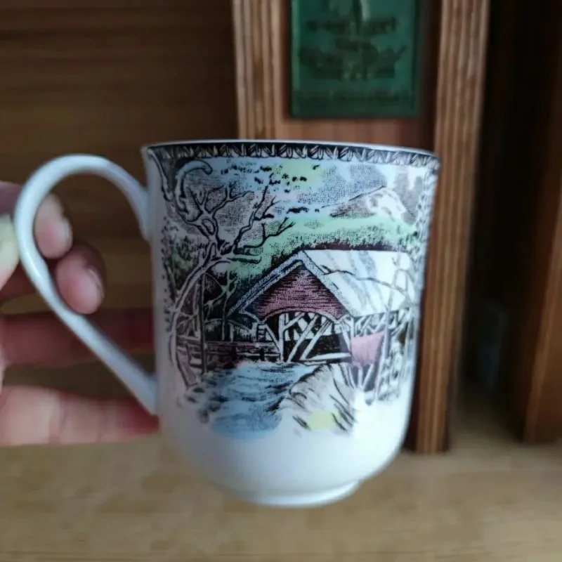 Foreign trade export tail goods ceramic manor series tableware mugs milk cups