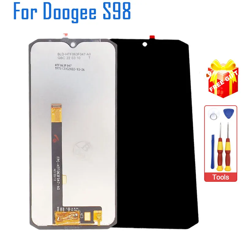 

New Original DOOGEE S98 Pro S98 LCD Display Touch Screen Assembly Accessories For Doogee S98 Smart Phone