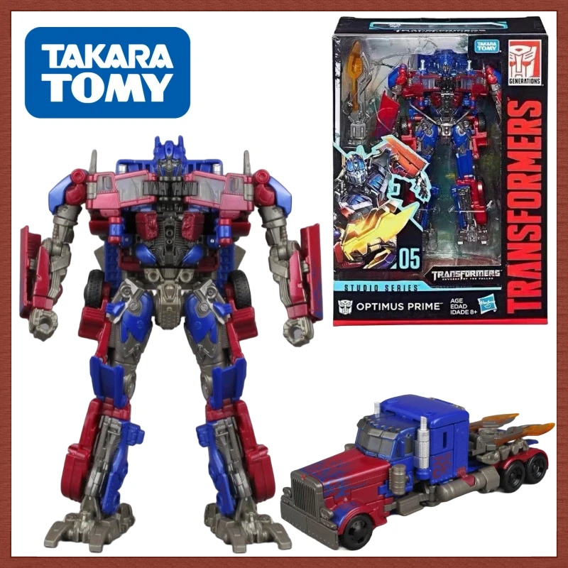 In Stock Takara Tomy Transformers SS Series SS-05 V-Class Optimus Prime (ROTF) Action Figures Robot Collectible Figures Model