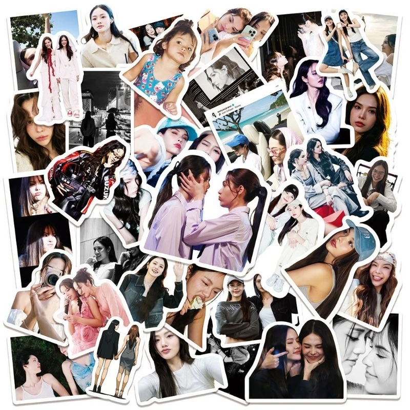 

50PC/SET LMSY Lmlookmhee Sonyasarann Thai TV Affair The Series Drama Stills Hand Account Materials Notebook Phone DIY Stickers