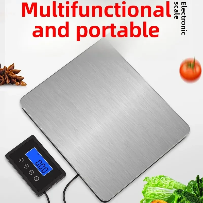 

High-precision Electronic Scales 180kg Portable Logistics Table Scale Parcel Electronic Pet Weight Scale Pet Supplies
