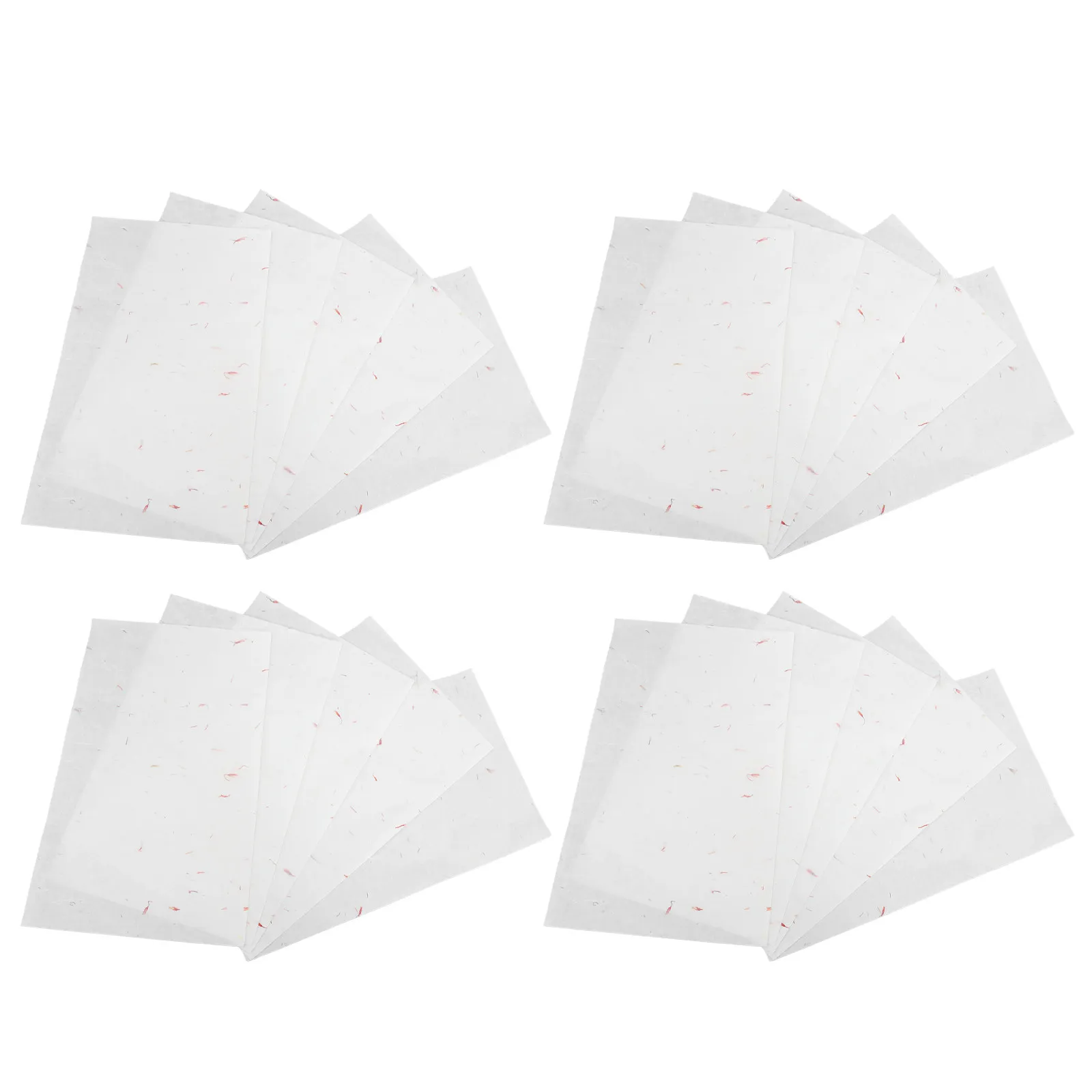 40Sheet Rice Paper Chinese Calligraphy Xuan Paper Brush Writing Ink Diffusion Surface Suitable for Japanese Kanji Sumi Drawing