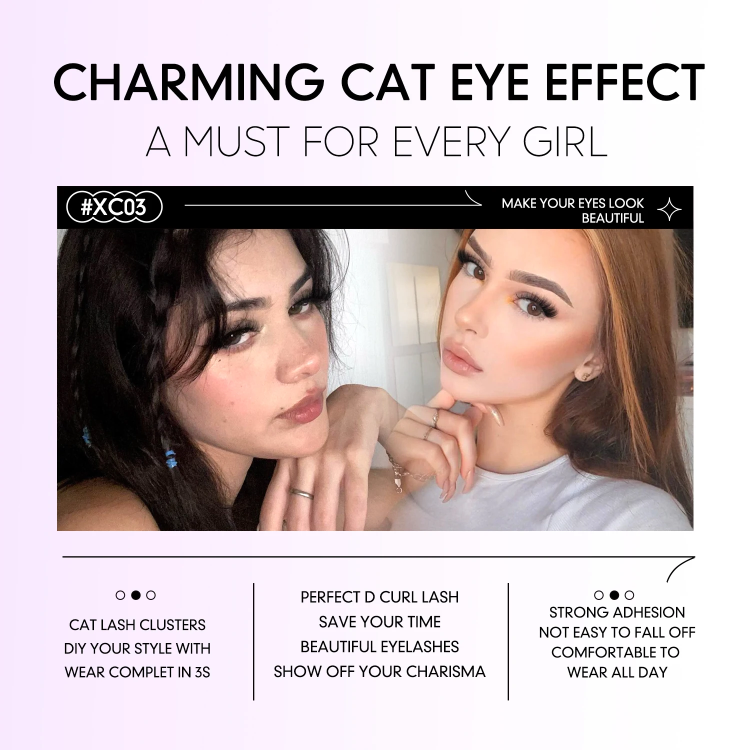 Lasvirey لتقوم بها بنفسك مجموعات الرموش رقيق سميكة أنماط مختلطة رموش فردية تمديد 8D رقيق حجم الرموش الصناعية ماكياج #5