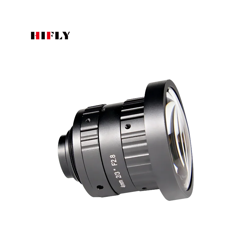 HIFLY 4mm 5MP 2/3 "C Mount دليل القزحية Fa العدسات آلة رؤية عدسة الكاميرا الصناعية