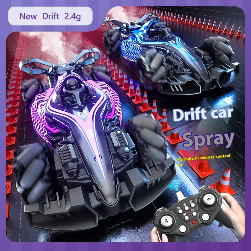 

New Drift 2.4g Rc Car Gesture Induction 4wd Off-Road Remote Control Racing Car Drift Spray Stunt Car Boy Toy Festival Gift