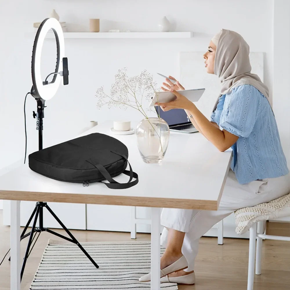 Sac de rangement universel pour trépied, support de lumière de remplissage, sac portable, prise de vue automatique, diffusion en direct, 10"