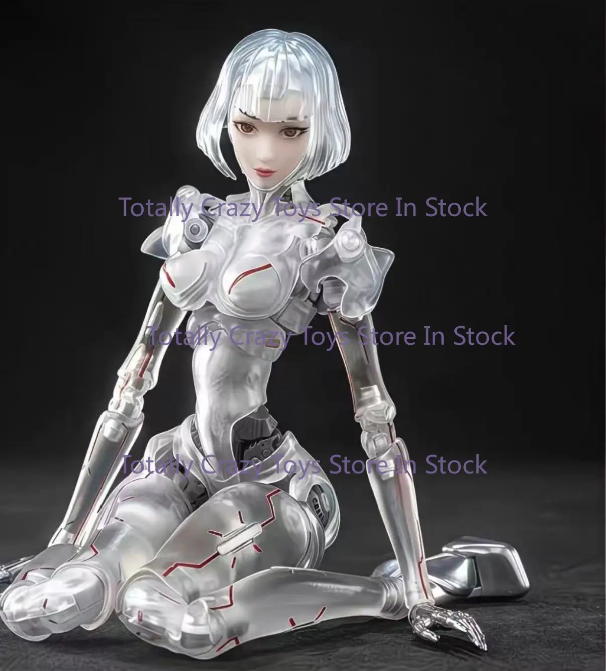 

Коллекционная фигурка AI-агентки-горничной в стиле Domestic Shell Workshop, масштаб 1/12, подвижная, ручной работы, двухмерная периферийная модель.