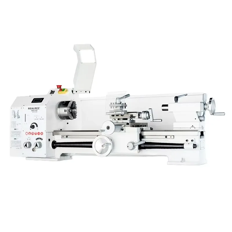 

【Best-selling】280x700 Lathe Machine Household Desktop Small Horizontal Lathe For Woodworking Metal 220V Variable Speed
