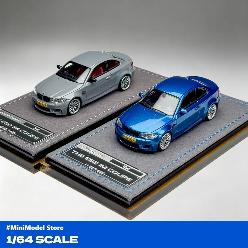 MORTAL 1:64 1M Coupe Blue /Gray Diecast Model Car