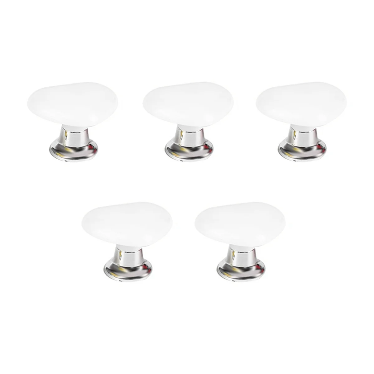 

A96Q-Handle Toilet Press Button Heart Shaped Press Tank Push Switch Toilet Bathing Room Decor White