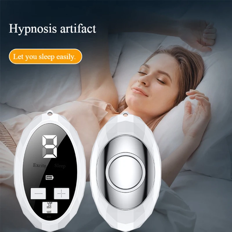 

Portable Pulse Sleep Massager, Smart Handheld Device for Home Relaxation, Stress Relief & Better Sleep