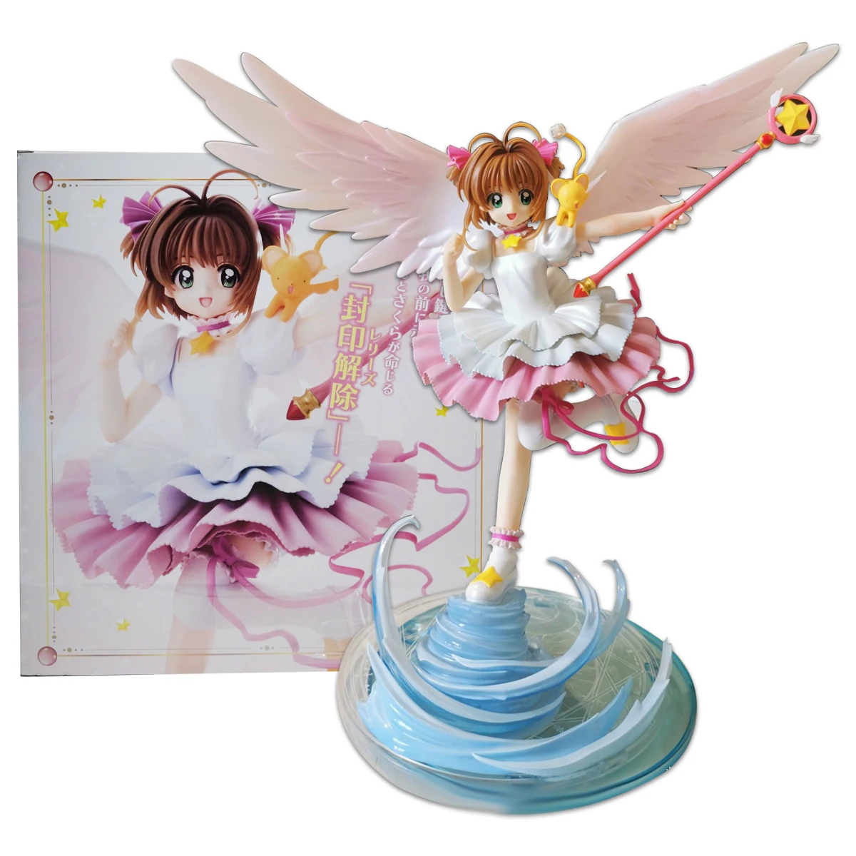 Anime Card Captor Figure KINOMOTO SAKURA Model Toy Gift Collection Action Figure 23CM PVC Sakura Card Chapter Collect Gifts