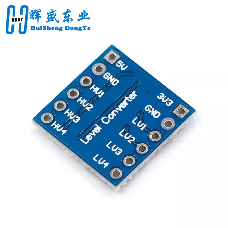 4 Channels IIC I2C Logic Level Shifter Bi-Directional Module Safely Steps Down 3V to 5V Level converter for Arduino