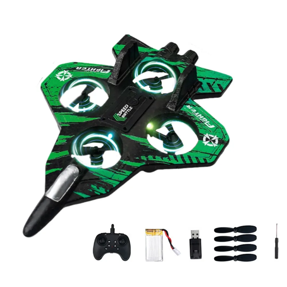 

EPP Foam Remote Control Foam Fighter Gravity Sensing Rechargeable Four Motor Helicopter Toy 2.4G Stunt Portable