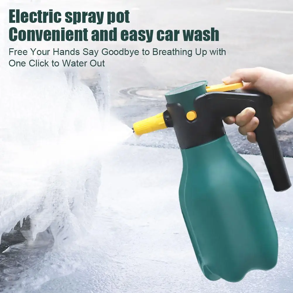 

2l Hand Pump Foam Sprayer Snow Foam Gun Nozzle With Pressure Window Wash Tools Car Relief Cleaning Bottle Spray F3h5