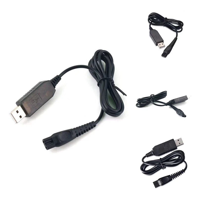 1Pcs USB Charging Cable HQ8505 Power Charger Adapter For Phillip Razor  Shaver 7120 7140 7160 7165 7141 7240 786