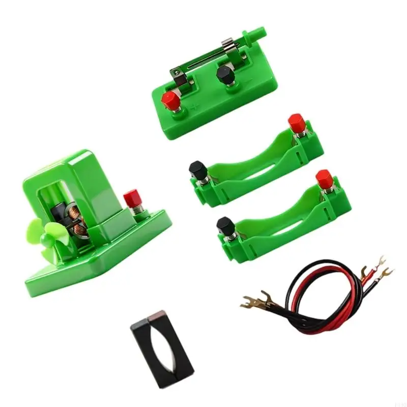 

Small Electric Motor Model for Physics Experiment Demonstrations Featuring Clear Visual Design and ABS Construction F19E