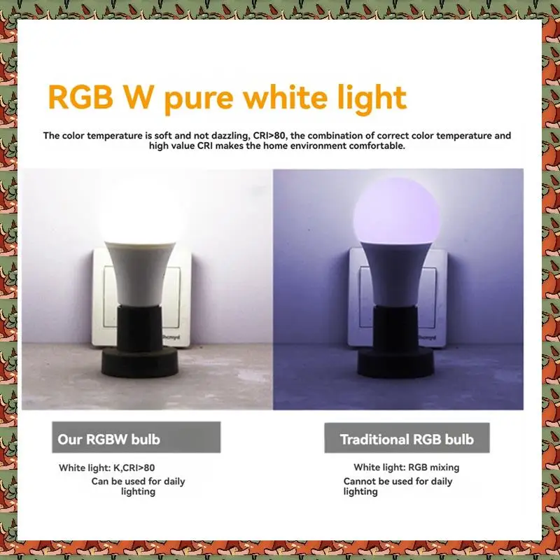 

Color Changing Light Bulb With Remote 16 Color Multicolor RGB Flood Light With Memory Function
